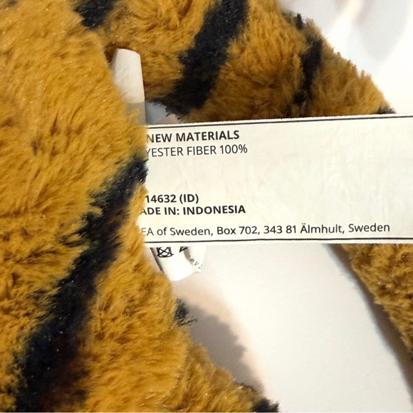 IKEA Djungelskog Tiger Jungle Cat Large Stuffed Animal Plush 30" With Tag - Picture 10 of 15